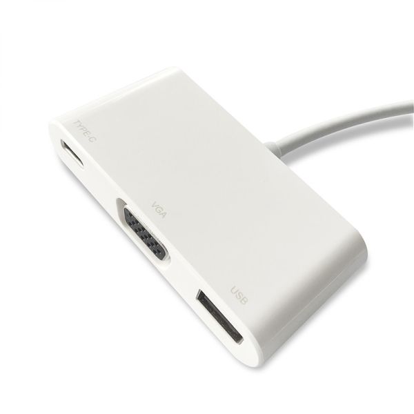 ABS Thunderbolt To USB 3.0 Hub Expand USB C port on MacBook Pro into 3 Ports