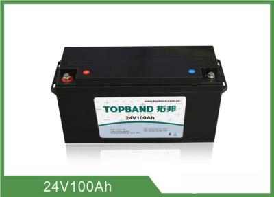 bateria profunda do ciclo do fosfato do ferro do lítio de 24V 100AH