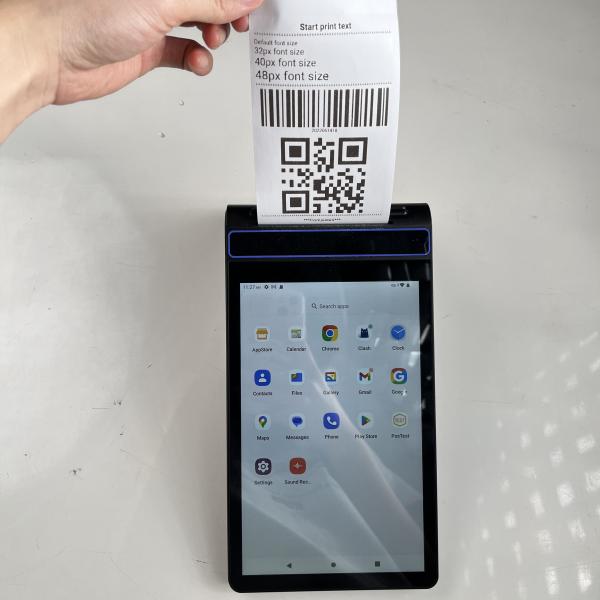 8 Inch Online Payment Machine Touch Screen Online POS Machine Customized Email Customer Support