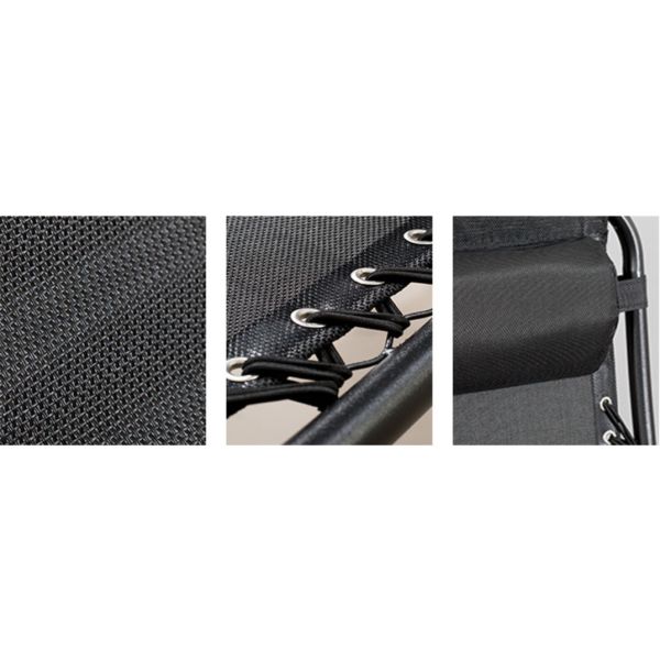 Outdoor Table Heavy Duty Folding Recliner Zero Gravity Chair for Sleeping on the Beach