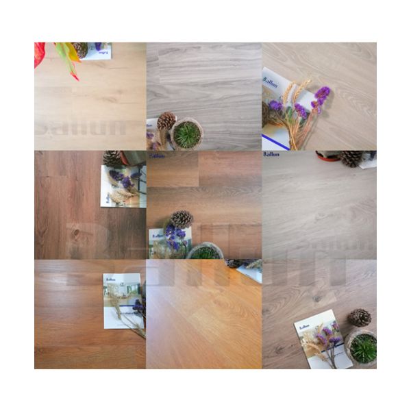 Современная квартира огнеупорная клик дерево смотреть SPC виниловый пол планка с современным дизайном