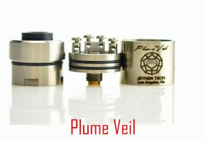 Wholesale 1: 1 Plume Veil rda clone, Copper Plume Veil rda
