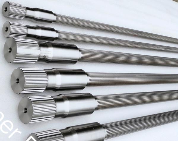 Abrasion Resistance Twin Screw Extruder Involute Spline Screw Shaft