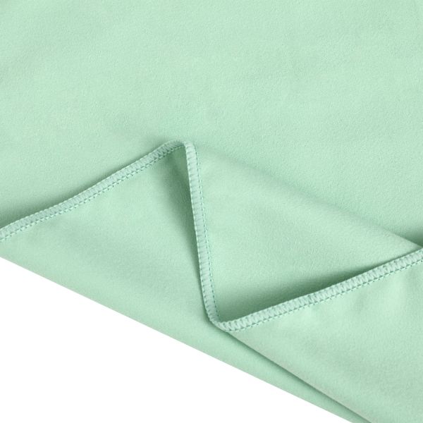 Los deportes bordados verdes del golf de la aptitud sudaron aduana de la toalla de la natación de la microfibra de la toalla