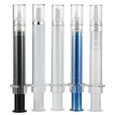 10 ml Capacidade de Impressão Seringa Botelha Sem Ar Botelha Vazia Botelha Cosmética/ Creme Ocular