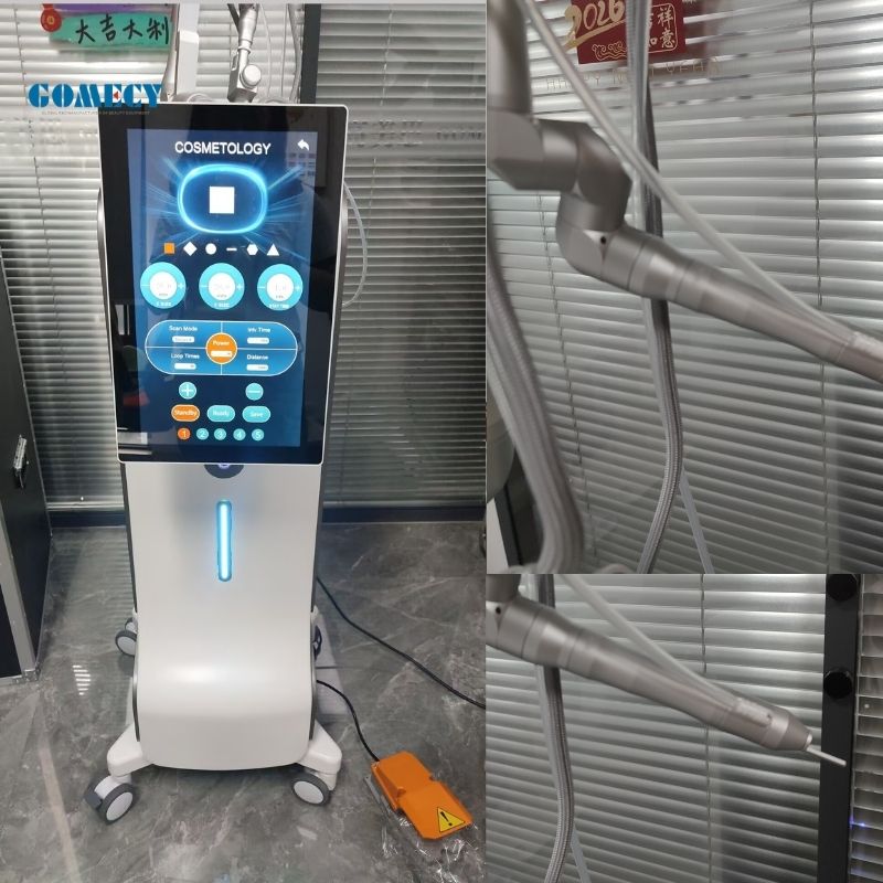Vertical CO2 Fractional Laser Skin Rejuvenation Vaginal Treatment Fractional CO2 Laser Skin Resurfacing Machine