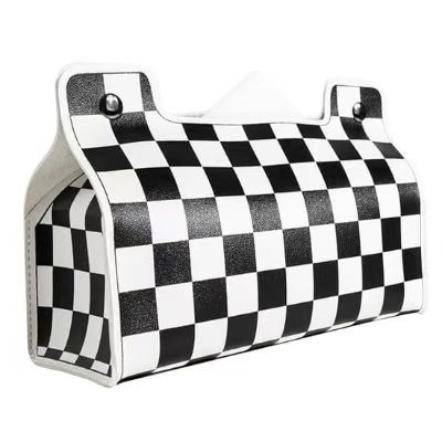 Портативный роскошный складной стираемый кожаный салфетки держатель для дома ресторана и банкета