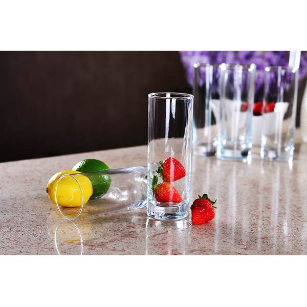 Tall 11oz ZOMBIE Water Drinking Glass Narrow Glasw With Simple Sleek Design