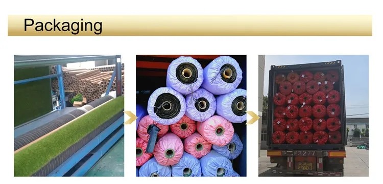 PE PP 25mm благоустраивая искусственную лужайку дерновины для сада фронта травы