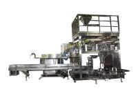 25kg pesant la ligne de palletisation de emballage remplissante système d'ensachage et de palletisation