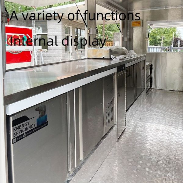 Large Capacity Mobile Food Truck Trailer for Versatile and Full Functionality Sales