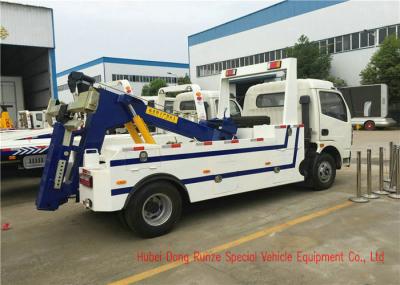 DFAC 4x2 5 Ton Light Duty Integrated Recovery Tow Truck Wrecker Euro III Emission