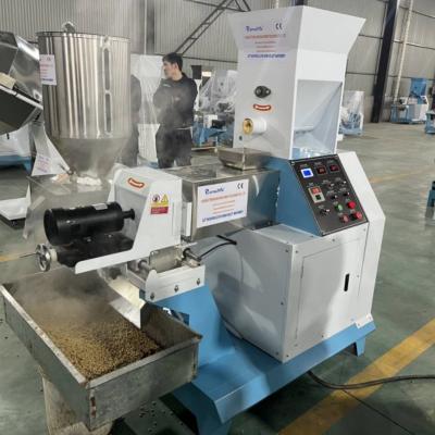 Tipo seco automático moinho de alimentação de flutuação dos peixes da máquina da extrusora dos alimentos para animais de estimação da extrusora da alimentação dos peixes