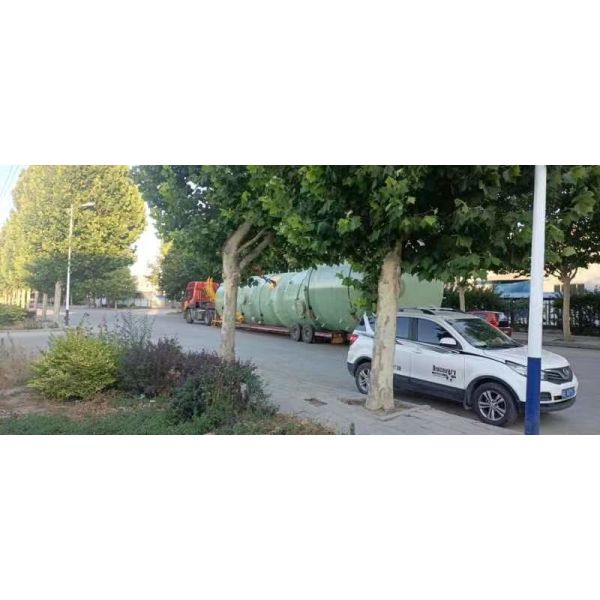 Танк канализационного резервуара 3040mm*2690mm замотки GRP FRP стеклоткани химический смешивая