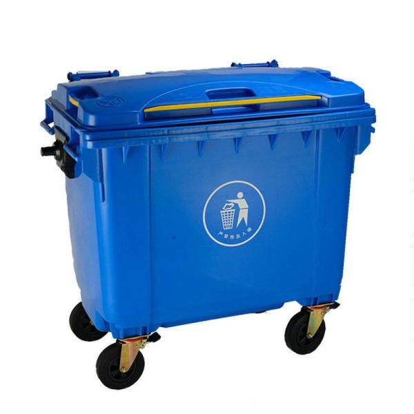 Factory Plastic Material Garbage Container Rubbish Bin Trash Can Dustbin Transparent Recycle Waste Bin