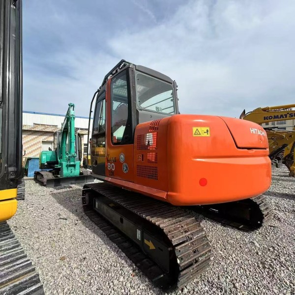 Premium Used Hitachi Excavator ZX80 8Ton Crawler For Heavy Duty Construction
