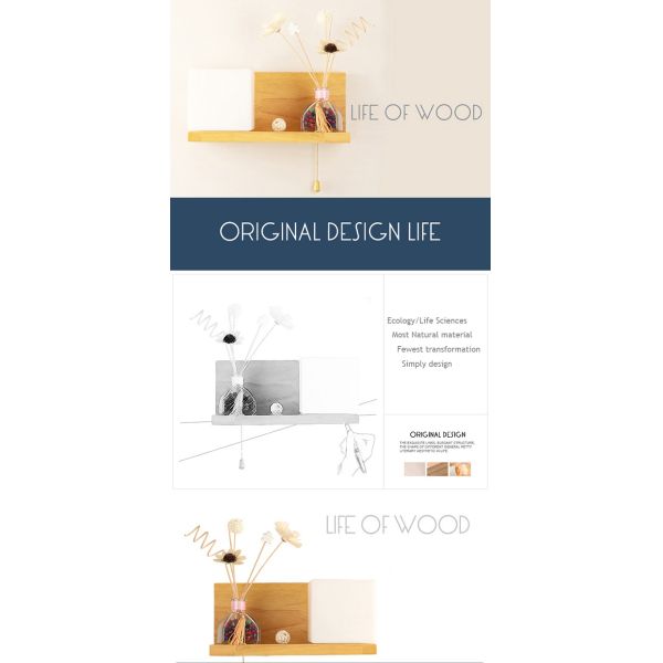 Oak wood wall lamp with hand blown white glass shade E27 40Wx1 CE/ROHS Made in China