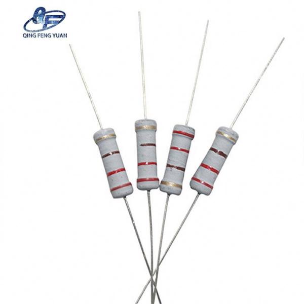 Venda a quente Tipos de promoção ignífugo Cf 2W 300K Ohm 1/6W 2/1W 1W Filme de carbono Resistores fixos Potenciômetro de resistor 5.1K 51K