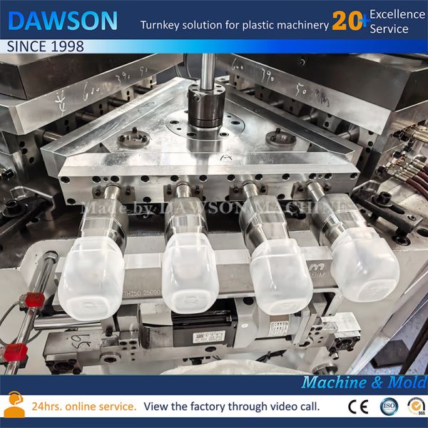 High Efficiency Automatic Injection Blow Molding Machine for PET Cream Containers with 220V/380V Voltage