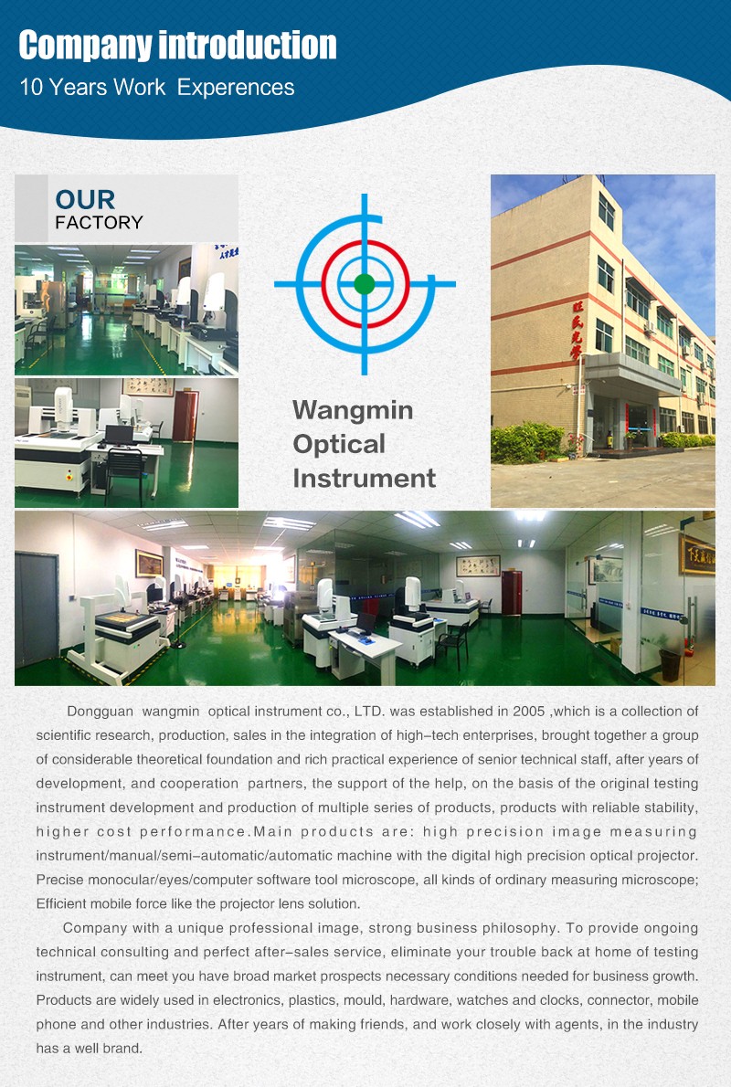 руководство машины измерительной системы зрения точности 3um для электроники