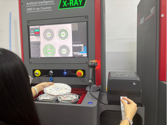 AI Xray SMD Parts Counter Microfocus Xray Component Counting Machine 10 Seconds 99.99 Accuracy