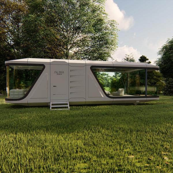 Big Capsule House Home With Two Bedroom For Traveling 10tons