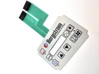 Fabriqué sur mesure 2.54MM Pitch Connecteur féminin Membrane clavier Membrane Switch Panel