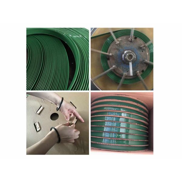 Arrow Shape Yellow Color Plastic Aluminum Trim Cap Covering 1 Inch Good Flexibility