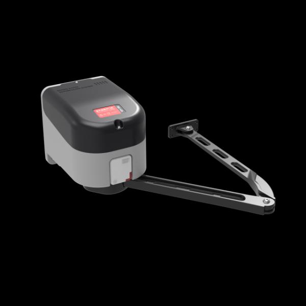 Fast-Installation DC Brushless Motor Automatic Door Opener 300KGS Capacity Aluminum Alloy Construction Remote Control for Home