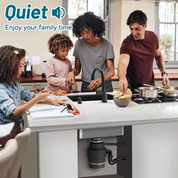 Kitchen Food Waste Disposer Household Sink Garbage Disposal Waste Disposal Machine