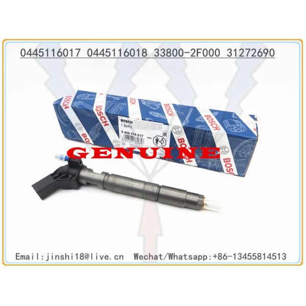 Bosch Genuine Piezo Fuel Injector 0445116017 0445116018 for HYUNDAI & KIA 33800-2F000 31272690