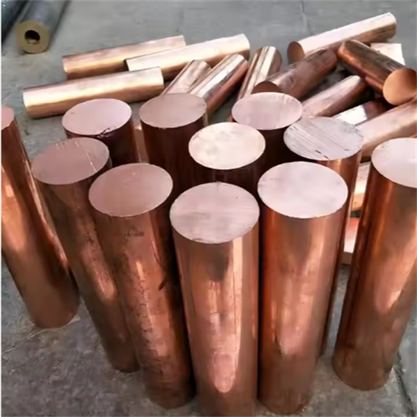 EN 12163 Copper Round Rod Stock Anti Corrosion For Industrial Machinery
