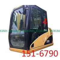 Posição traseira NO.4 da porta esquerda de Window Replacement 151-6790 da máquina escavadora de CATERPILLAR