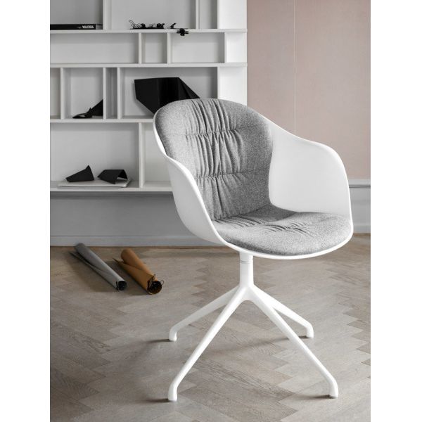 Durable Adelaide Fiberglass Dining Chair With Fully Upholstered Version