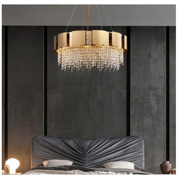 Postmodern Living Room Decoration Dining Lamps Luxury Crystal Chandelier (WH-CY-268)