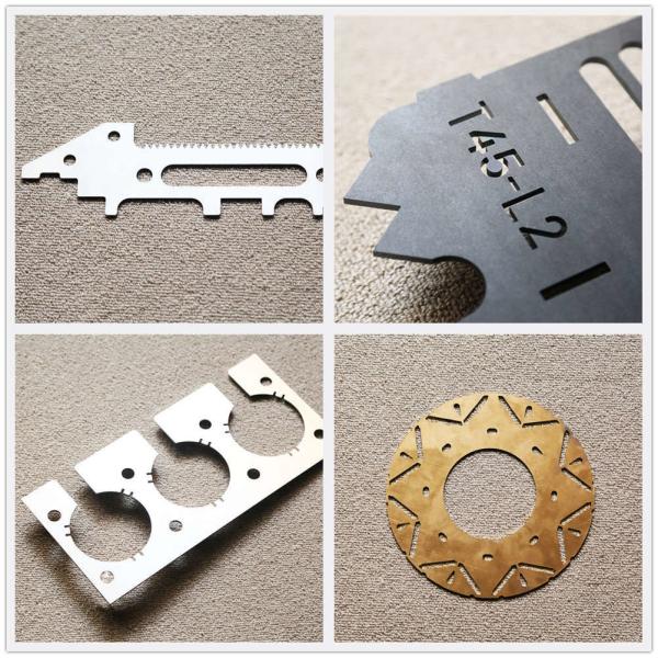 Metal Fiber Laser Cutting Machine , 500W Fiber Laser Cutter With Raycus Laser Source