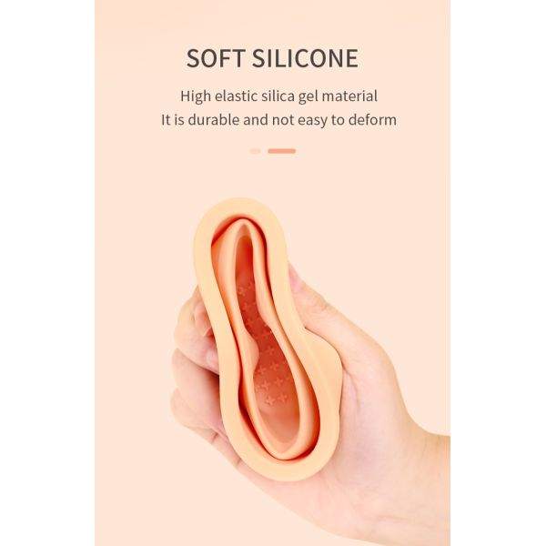 Beauty Egg Cleaning Tool Wellfine Silicone Folding Brush Cleaner Cup for Beauty Care