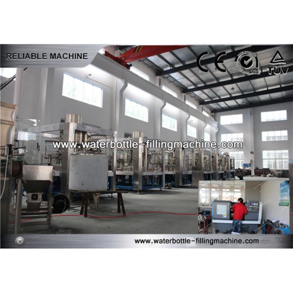 Soft Drink Filling Line Complete Production Line For PET Bottles Stainless steel 304