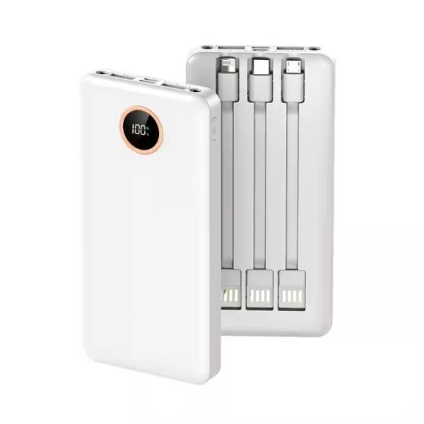 New Arrival Fast Charging Battery Display Power Bank Portable Mobile Phone Power