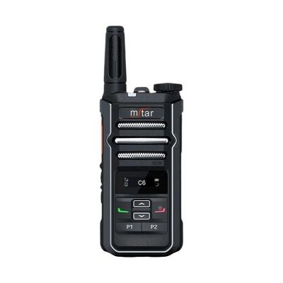 Interface tipo-C de Walkie Talkies de longo alcance de controle de som portátil