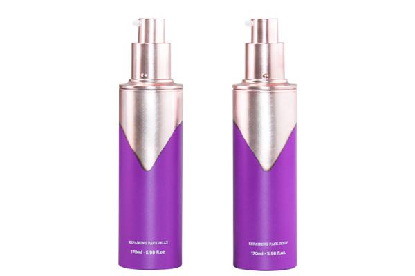 Embalagem de cosméticos de luxo para garrafa PETG de 170 ml Essence Water