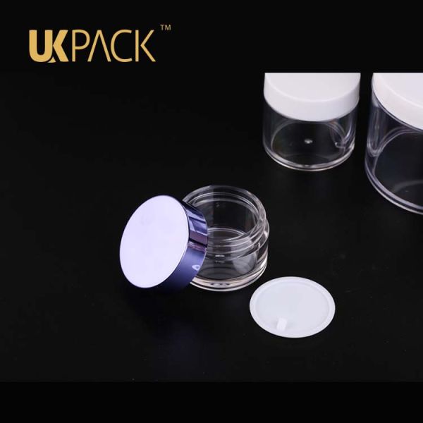 UKC43 5ML-100ML Горячая продажа Модная Различная емкость PETG Кремная банка Пластиковая банка Косметическая