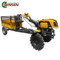 Profundidade 100mm-300mm Cultivador Diesel Máquinas agrícolas multifuncionais