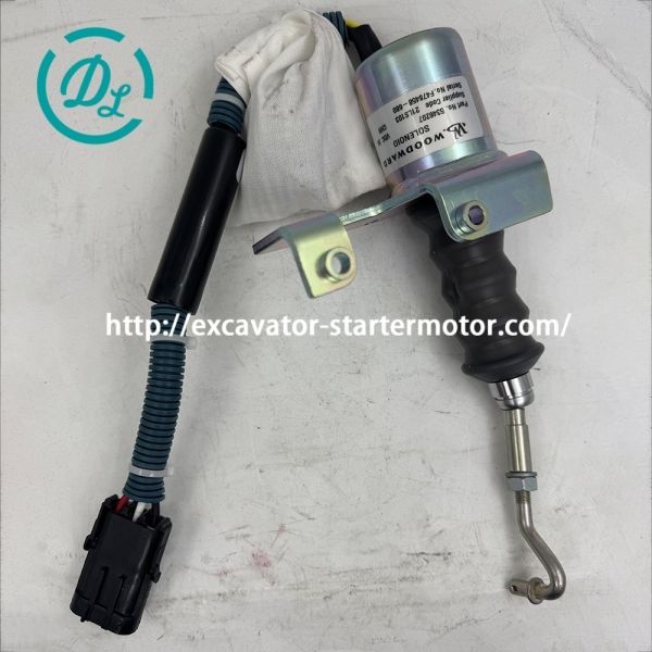 EexcavaStart Cummins Fuel Pump Solenoid 5346207 4942879 5295567