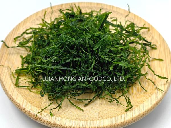 Premium-Grade Prolifera Seaweed Strips Forest Green 250g Pack Vegan Ramen Snack Enhancer