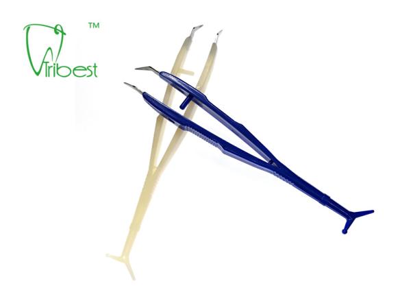 ISO13485 Tasteless 17cm Disposable Dental Tweezer
