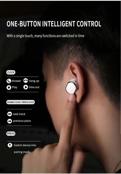 HiFi sound quality 4D noise reduction subwoofer In-ear headphones IPX4 life waterproof earphone
