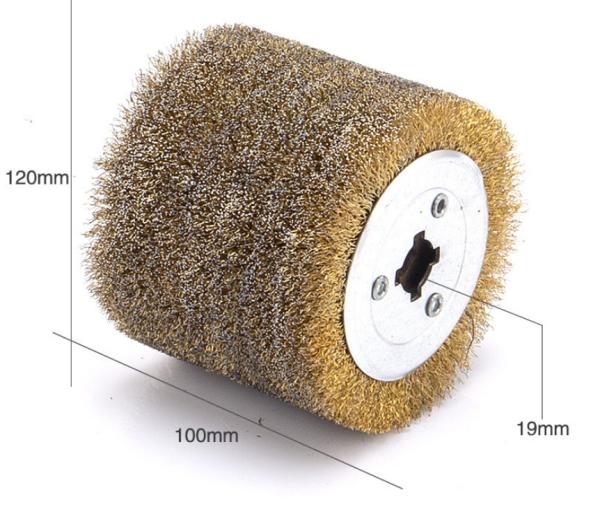 Wood Grain Restoration, Wire Drawing, Polishing, Metal Rust Removal Wheel Brush
