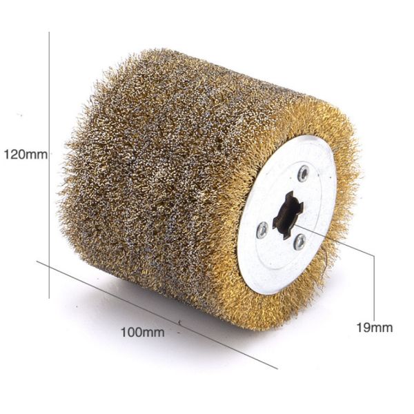 Wood Grain Restoration, Wire Drawing, Polishing, Metal Rust Removal Wheel Brush