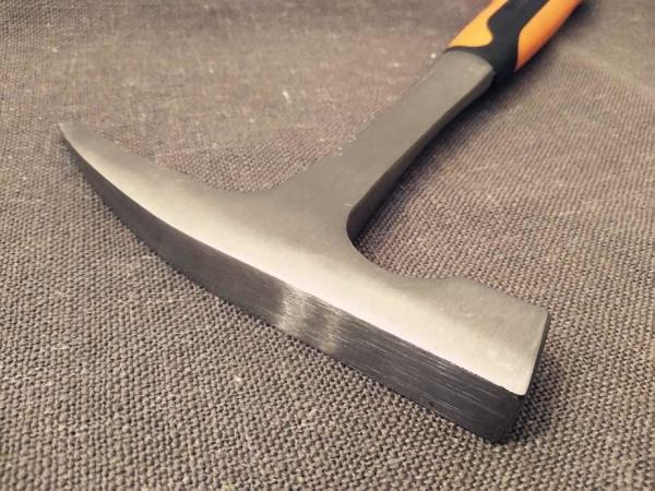 600g Mason's hammer/Geological hamme (XL-0166) polishing surface and good price hand garden construction tools